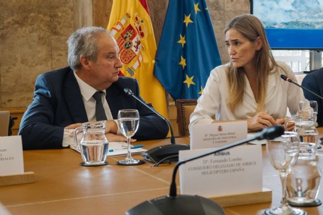 Sara Aagesen y Jordi Hereu se reúnen con el presidente y otros directivos de Airbus - 1, Foto 1