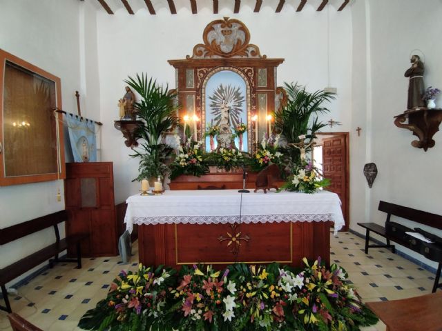 Celebracin del cumpleaos de la Virgen Mara, en la Ermita de La Huerta de Totana - 1