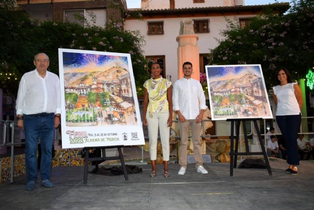 Arte, cultura y tradicin protagonizan la presentacin del cartel de la Feria de Alhama 2025, Foto 1