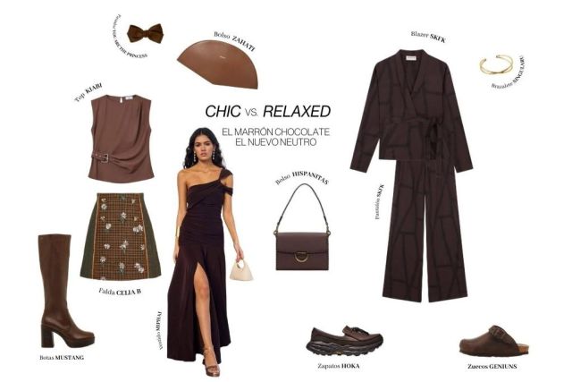 Chic vs. Relaxed; el marrón chocolate se convierte en el nuevo uniforme del otoño - 1, Foto 1