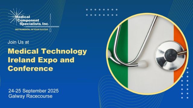 Medical Components Specialists exhibirá en Medical Technology Ireland 2025 - 1, Foto 1