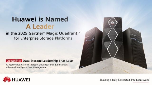 Huawei es nombrada Líder en el Gartner® Magic Quadrant™ para Plataformas de Almacenamiento Empresarial - 1, Foto 1