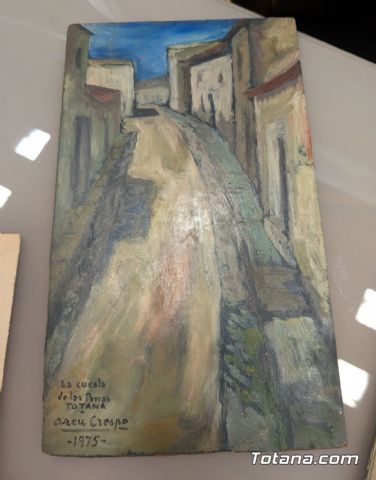 Totana rescata la memoria de Juan Mariano Areu Crespo con la donacin de parte de sus obras por parte de su familia - 9