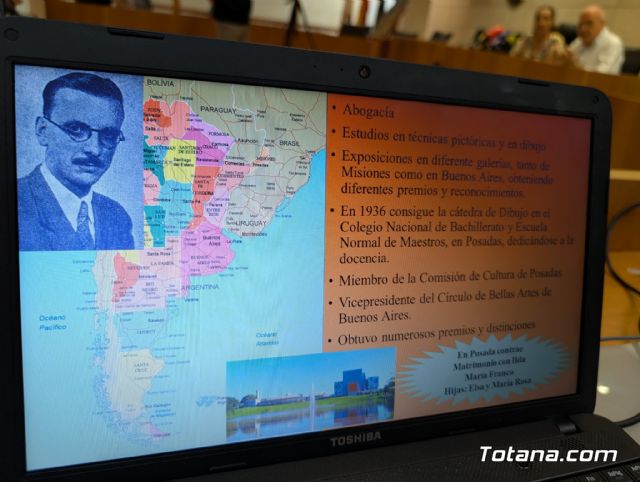 Totana rescata la memoria de Juan Mariano Areu Crespo con la donacin de parte de sus obras por parte de su familia - 11