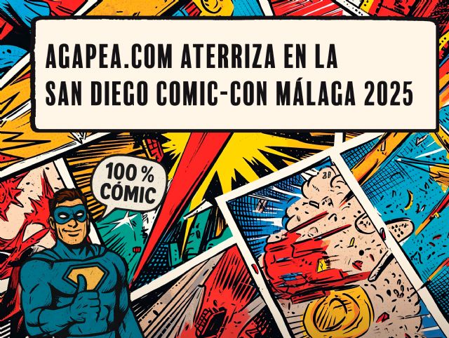 Agapea.com aterriza en la San Diego Comic-Con Málaga 2025 con las firmas de Rodrigo Cortés o Xavier Bonet - 1, Foto 1