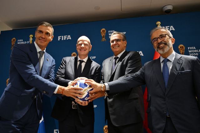 España, Portugal y Marruecos se reúnen con la FIFA para avanzar en la organización del Mundial 2030 - 1, Foto 1