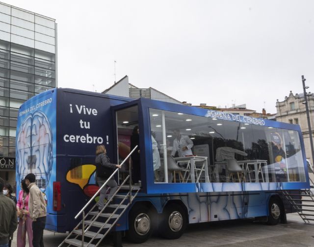 El 2 de octubre llega el Autobús del Cerebro a Murcia - 1, Foto 1