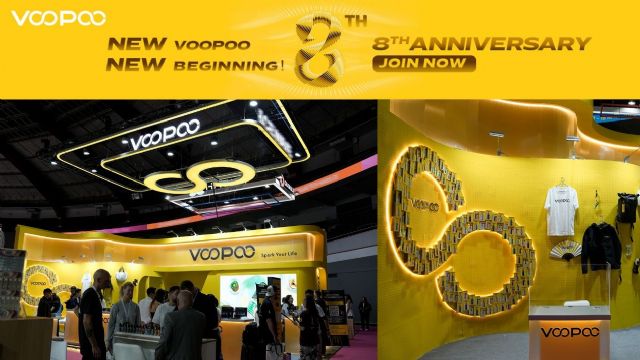 Un nuevo comienzo: VOOPOO presenta la renovación de su marca en InterTabac 2025 y anuncia la celebración de su 8.º aniversario - 1, Foto 1