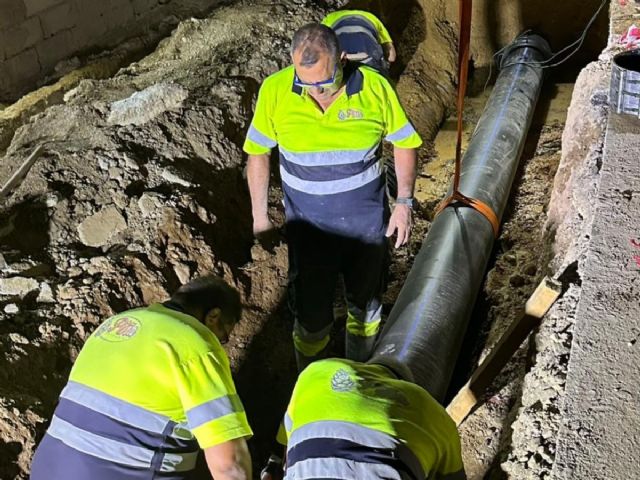 Mejoras en la red de abastecimiento hacia Condado y el Polgono Industrial, Foto 1