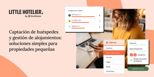 Solo el 23% de los pequeños hoteles españoles prioriza captar clientes frente a las tareas de gestión, según SiteMinder - 1, Foto 1