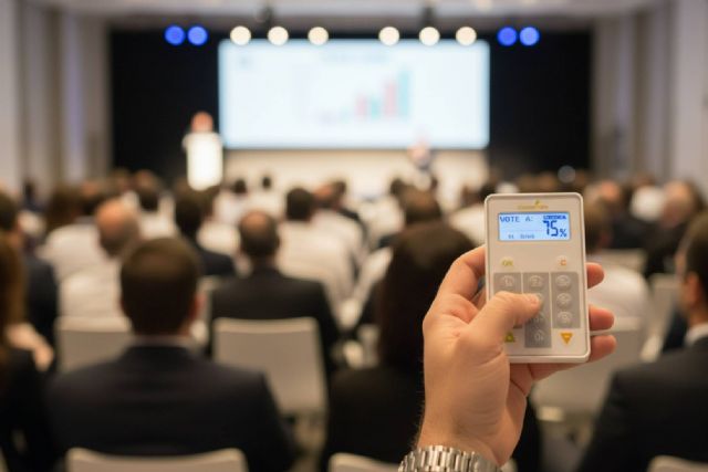Custom Vote transforma eventos con su sistema de votación interactiva y resultados instantáneos - 1, Foto 1