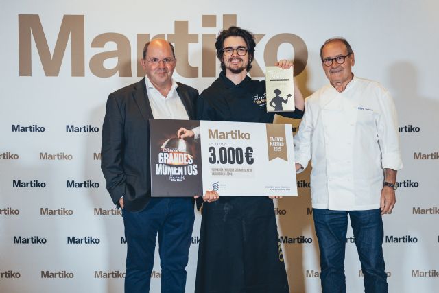 Carlos Hernández, de ABaC Restaurant, ganador de la 6.ª edición del concurso gastronómico Talentos Martiko - 1, Foto 1