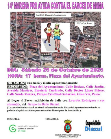 14ª Marcha Pro Ayuda contra el Cáncer de Mama – 25 de octubre - 1, Foto 1