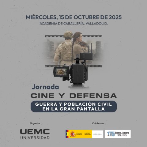 La UEMC y la Academia de Caballería analizan la relación entre cine y defensa en una jornada sobre la guerra y la población civil en la gran pantalla - 1, Foto 1