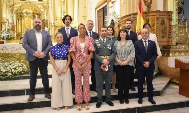 La Guardia Civil celebra la festividad de la Virgen del Pilar y da la bienvenida a su nuevo jefe de puesto, Foto 1