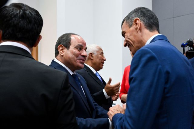 El presidente del Gobierno participa en la cena informal de líderes con el presidente de Egipto, Abdelfatah Al-Sisi - 1, Foto 1