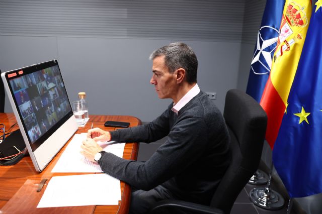 El presidente del Gobierno participa en la reunión de la Coalición de Voluntarios por Ucrania - 1, Foto 1