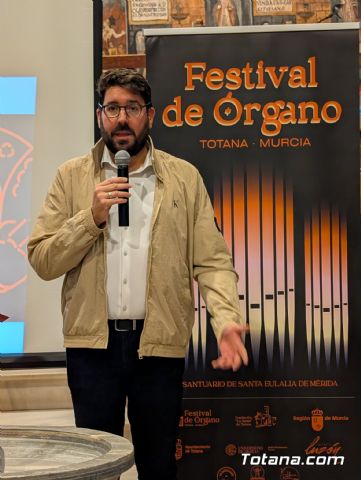 Clausura del I Festival de rgano de Totana: un xito que trasciende la msica y pone en valor el patrimonio histrico local - 2