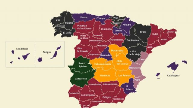 Mapa: el pueblo ´ideal´ para celebrar Halloween 2025, por provincia - 1, Foto 1