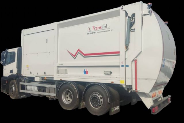 Lavacontenedores de carga lateral disponibles mediante renting especializado con TransTel - 1, Foto 1