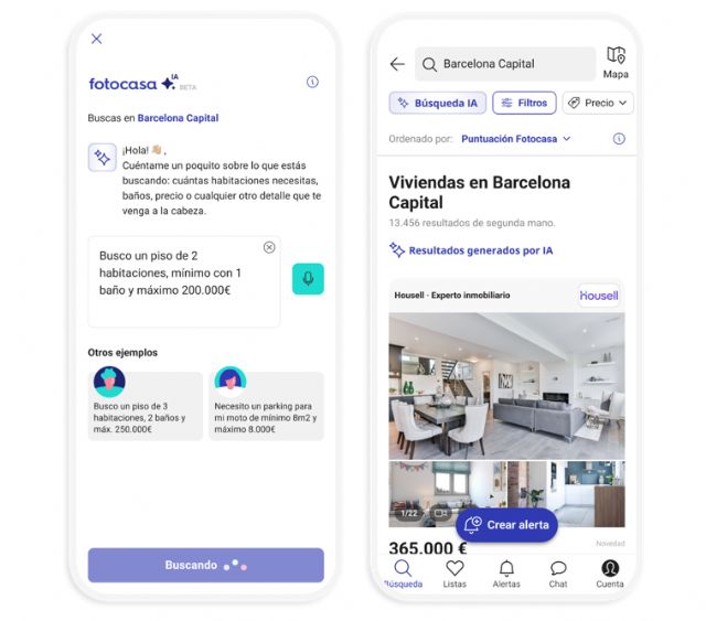 Fotocasa lanza un buscador de vivienda asistido por IA, único en el sector inmobiliario español - 1, Foto 1