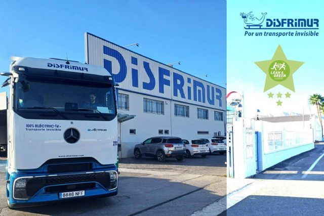 Disfrimur, primera empresa de transporte en alcanzar la cuarta estrella Lean & Green - 1, Foto 1