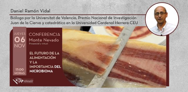Campus del Jamón Monte Nevado: Conferencia sobre cómo el microbioma marcará el futuro de la alimentación - 1, Foto 1