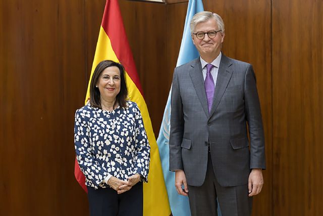 Margarita Robles reitera el compromiso de España con Naciones Unidas y las misiones de paz