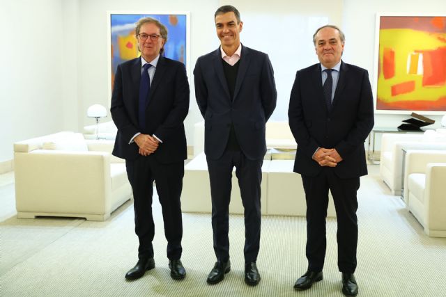 El presidente del Gobierno se reúne con el consejero delegado de SAPA para analizar sus proyectos e inversiones en defensa y seguridad - 1, Foto 1