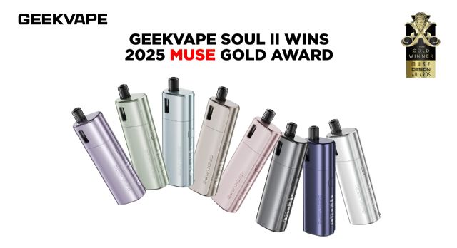 Geekvape SOUL II gana el Premio MUSE de Oro 2025 - 1, Foto 1