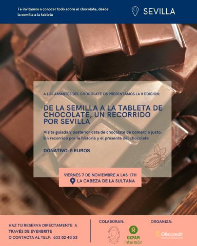 Del Puerto de Indias al comercio justo: Oikocredit descubre Sevilla a través del chocolate - 1, Foto 1