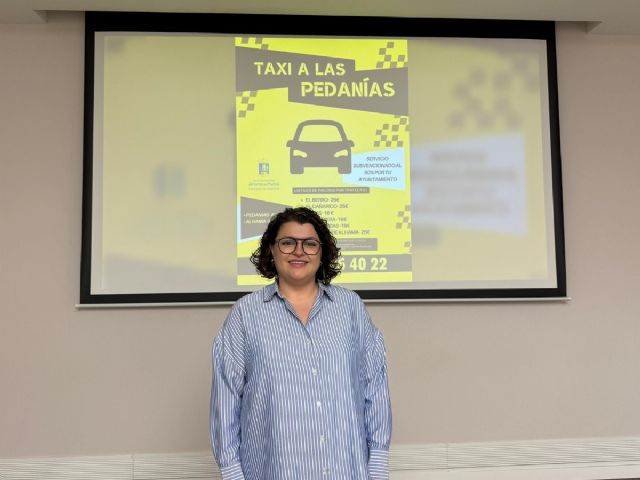 El Ayuntamiento mantienen su compriso con las pedanas mediante el servicio de taxi bonificado, Foto 1
