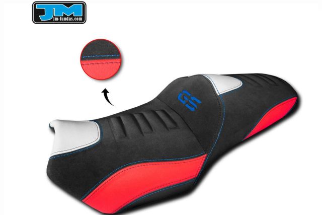 Asientos de moto BMW personalizados por JM Fundas; confort, agarre y estilo a medida - 1, Foto 1