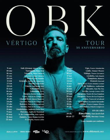 OBK celebrará sus 35 años de música con una gira espectacular con más de 40 fechas por todo el país - 1, Foto 1