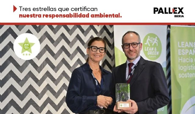 Pall-Ex Iberia, pionera en logística sostenible con 3 estrellas Lean & Green - 1, Foto 1