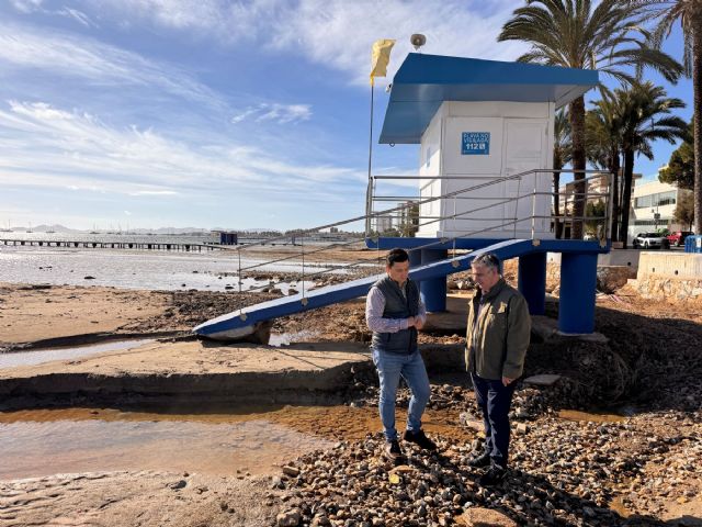 El alcalde, José Miguel Luengo, denuncia que Costas del Estado se niega a recuperar las playas devastadas por la DANA en el municipio - 1, Foto 1