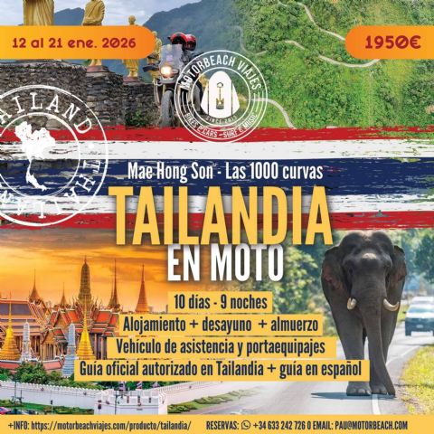 Motorbeach Viajes organiza experiencias únicas; rutas en moto por los destinos más espectaculares del mundo - 1, Foto 1