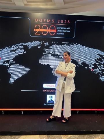 Patricia Sánchez representa a España en el evento internacional FORBES DGEMS 2025 en India - 1, Foto 1