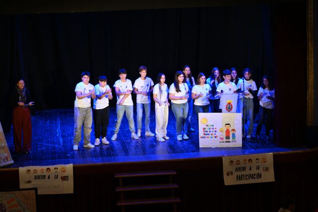 Los centros educativos de Mula y pedanías unen sus voces por los derechos de la infancia - 1, Foto 1