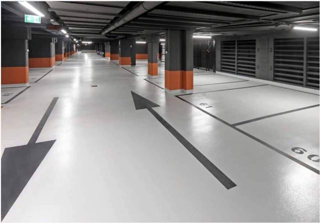 Pavimentos continuos de resina en naves industriales y parkings con alta durabilidad y resistencia química - 1, Foto 1