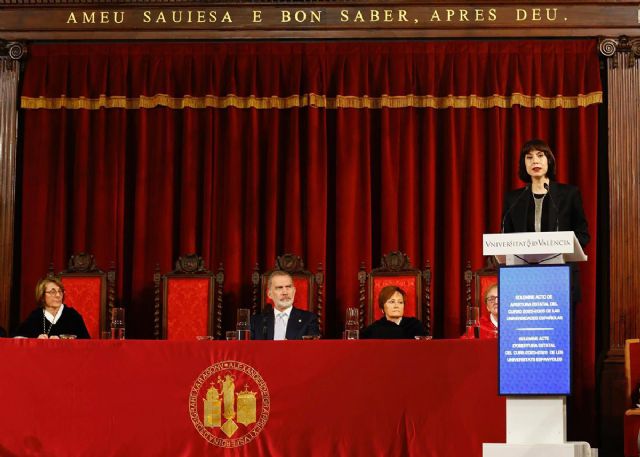 Diana Morant, en la apertura del curso universitario: De todos depende que el ascensor social de la educación superior no se detenga - 1, Foto 1
