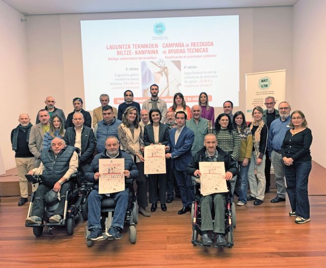 Bizkaia pone en marcha la 6ª Campaña de Recogida de Ayudas Técnicas - 1, Foto 1
