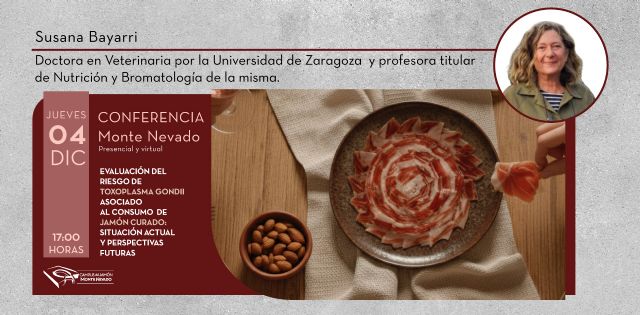 Campus del Jamón Monte Nevado: Conferencia sobre el riesgo del toxoplasma gondii asociado al consumo de jamón curado - 1, Foto 1