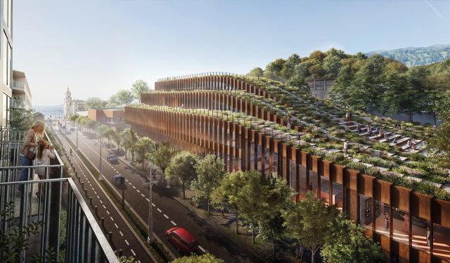 Metalcorten en la fachada del Edificio GOe: el acero corten que define la arquitectura del futuro gastronómico - 1, Foto 1