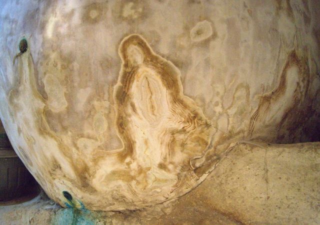 Aparece la silueta de la Virgen en una de las históricas cuevas de Tomelloso - 1, Foto 1