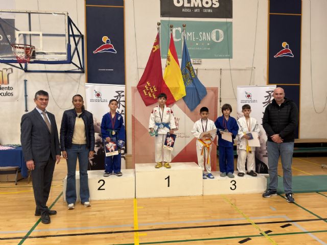 Más de 150 jóvenes judokas compiten en la Copa de Navidad de Alhama - 1, Foto 1