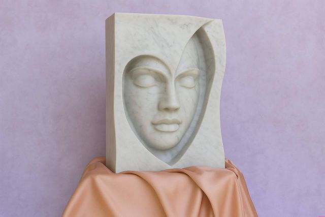 Cuatro esculturas que rompen el silencio; colección en mármol de Carrara contra el maltrato a la mujer - 1, Foto 1