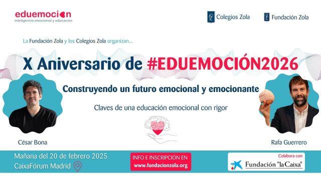 Rafa Guerrero y César Bona abordarán en Eduemoción 2026 cómo educar emocionalmente más allá de las modas - 1, Foto 1