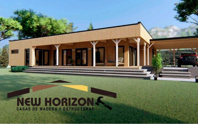 Cuando la naturaleza y la arquitectura se unen: propuestas de NEW HORIZON CASAS DE MADERAS - 1, Foto 1