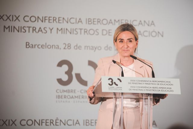 Milagros Tol�n se�ala que el acuerdo de la Conferencia Iberoamericana de Educaci�n 'reafirma su compromiso con una educaci�n inclusiva, equitativa y de calidad'